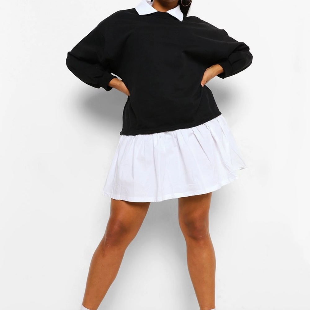 NWT Sweatshirt poplin dress size 20